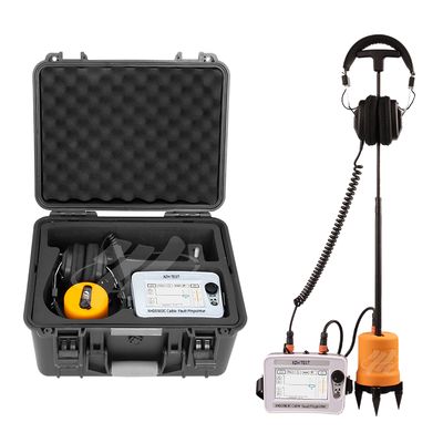 5-inch Touchscreen Cable Fault Locator with BNR and Mute Noise Reduction Digital Pinpointer