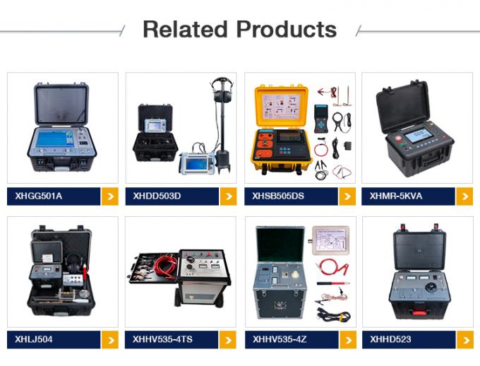 XHSC-60Q Digitale Verbrennung durch Brücke Für Kabelfehlerort Verbrennung durch / Brücke / intelligente Diagnose 7