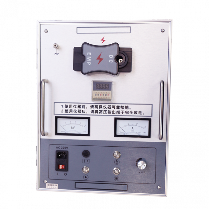 Hochspannungsspannungsgenerator für Hochspannungs-Flashover-Fehltests mit Schlagspannung von 35 kV und Entladungsenergie von 2450 J 2