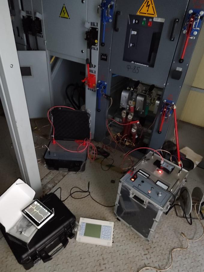 Hochspannungsspannungsgenerator für Hochspannungs-Flashover-Fehltests mit Schlagspannung von 35 kV und Entladungsenergie von 2450 J 5