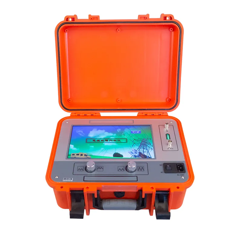 China Factory Price Underground Tdr Cable Fault Locator with 10 Inch LCD Display 0