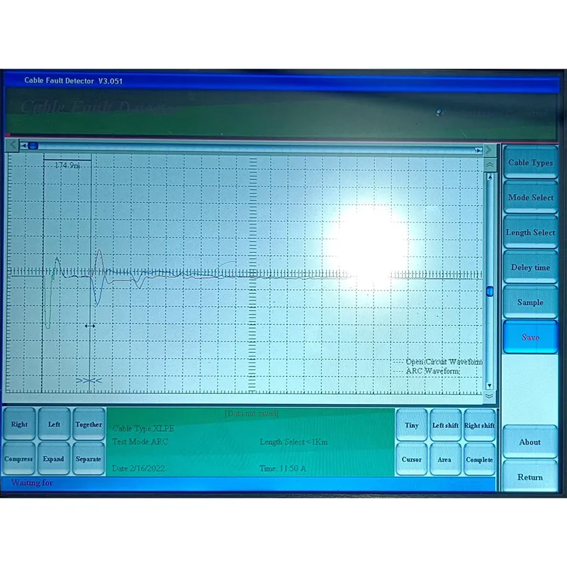 XhGG502 Arc Multiple Pulse Underground Cable Fault Location Tdr Cable Fault Locator 2