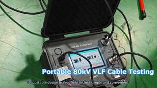 80-kV-VLF-HiPot-Tester, kompakte Kabeltestlösung