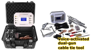 Sprachaktiviertes Doppelpistolen-Kabelbinderwerkzeug XHZS506YS